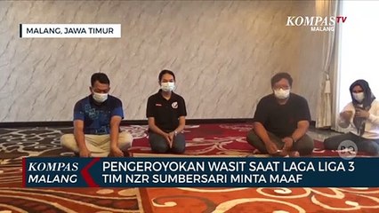 Download Video: Video Pertandingan Sepak Bola Liga 3 Ricuh di Kota Malang, Wasit Dikeroyok Pemain