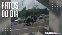 Passageiros dominam assaltante em terminal do BRT