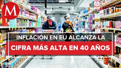 Inflación en EU se dispara hasta 7.5en eneo, la mayor alza desde 1982