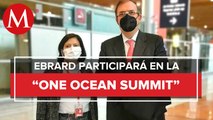 Ebrard viaja a Francia para participar en cumbre para proteger los océanos
