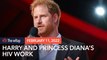 Britain's Prince Harry vows to finish late mother Diana's HIV work