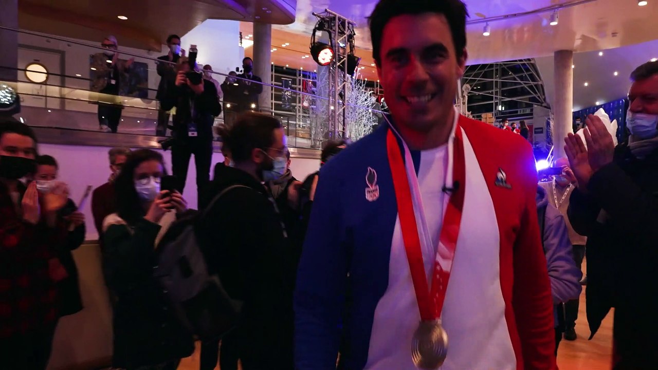 Club France Pékin 2022 : le premier médaillé, Johan Clarey !