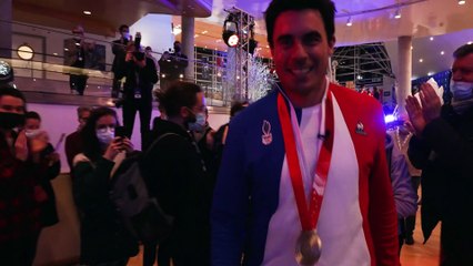 Club France Pékin 2022 : le premier médaillé, Johan Clarey !
