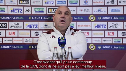 Metz - Marseille, la conférence d'avant-match