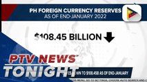 BSP: PH foreign reserves down to $108.45-B  as of end-January