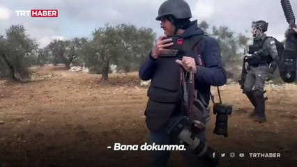 İsrail askerlerinden Beyta'da bulunan AA ekibine müdahale