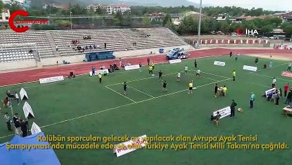 Pamukkale Belediyesi Ayak Tenisi Takımına milli çağrı