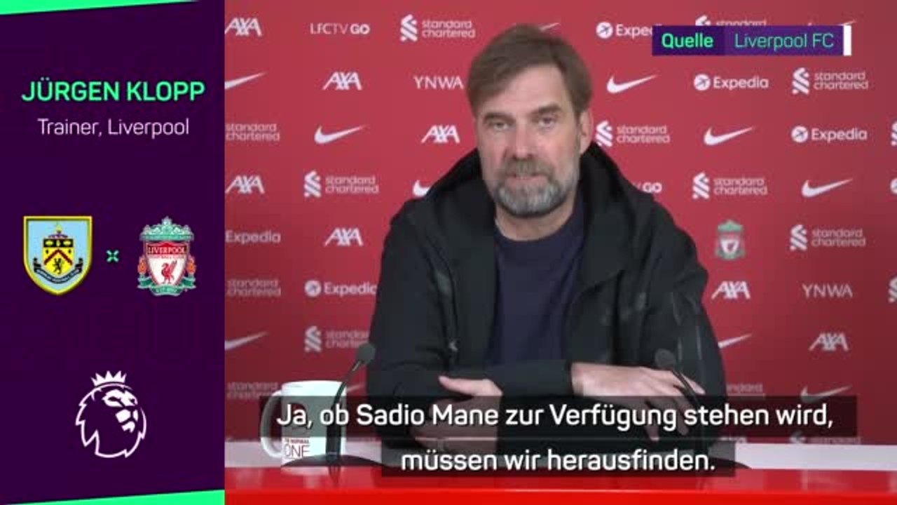 Klopp lässt Mane-Rückkehr offen