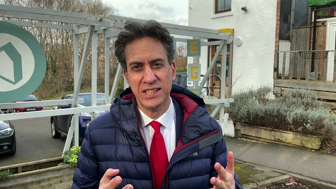 Ed Miliband hits back at Boris Johnson over windfall tax jibe