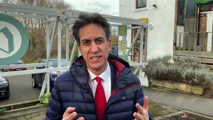 Ed Miliband hits back at Boris Johnson over windfall tax jibe