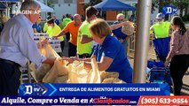 Entrega de alimentos gratuitos en Miami | El Diario en 90 segundos