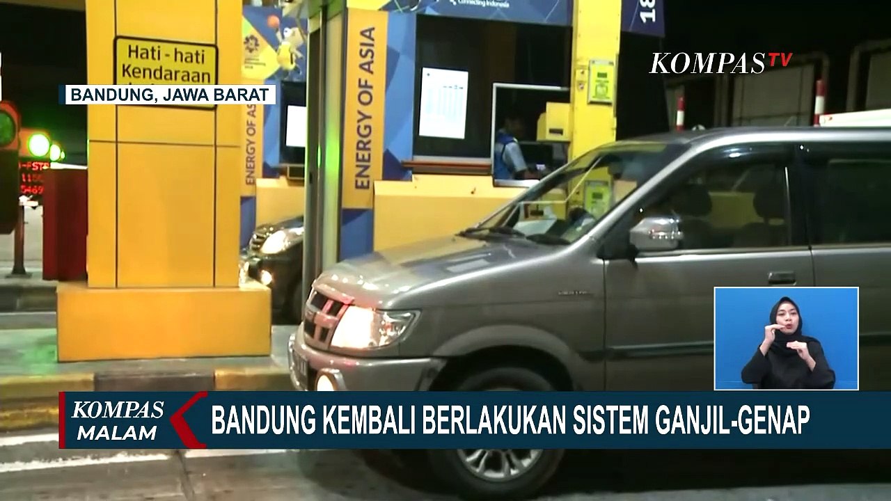5 Gerbang Tol di Bandung Kembali Berlakukan Sistem Ganjil-Genap