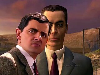 Quand Mr Bean joue dans Half life 2