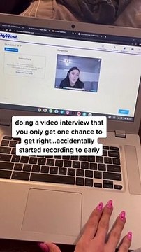 Joven comete error en entrevista de trabajo online; insultó a la empresa sin darse cuenta: lo siento mucho