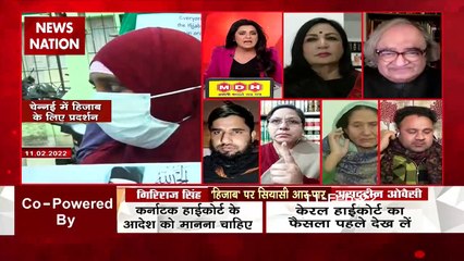 Desh Ki Bahas : संविधान किसी के पहनने और खाने पर रोक नहीं लगाता : आदिल नजीर खान