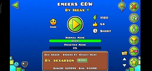 EMBERS GDW (Geometry Dash)