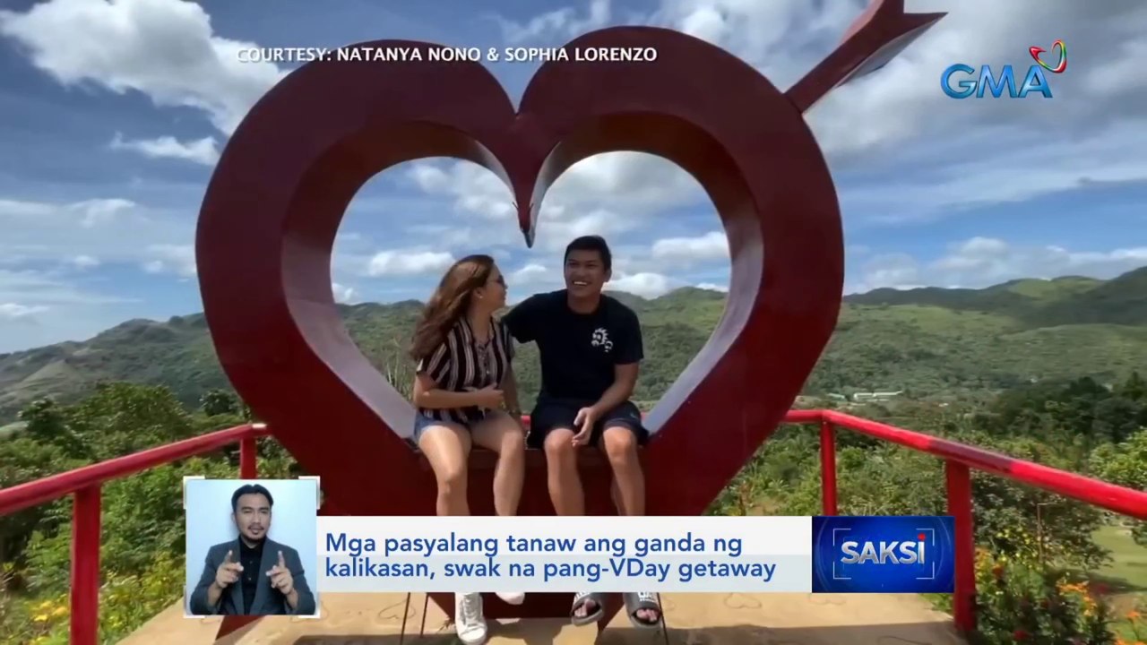 Mga pasyalang tanaw ang ganda ng kalikasan, swak na pang-VDay getaway | Saksi