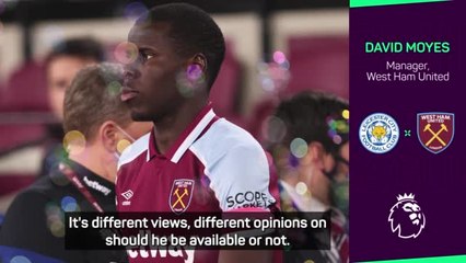 Zouma available for Leicester clash - Moyes