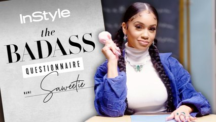 Saweetie Prays for Freestyle Skills, Defines Pretty B**** Music | Badass Questionnaire | InStyle