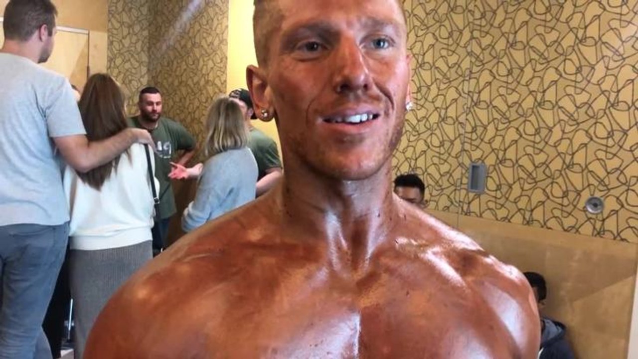Anthony Patrizi Clash at the Coast men's bodybuilding champion