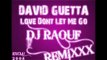 DAVID GUETTA - LOVE DONT LET ME GO ( DJ RAOUF REMIX )