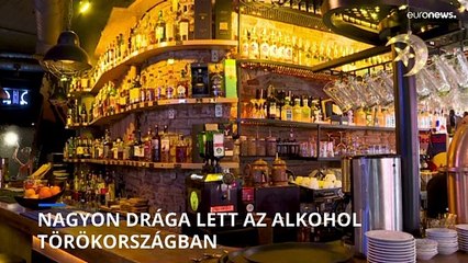 Nagyon drága lett az alkohol Törökországban
