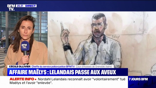 Nordahl Lelandais reconnaît avoir volontairement tué Maëlys et l'avoir enlevée