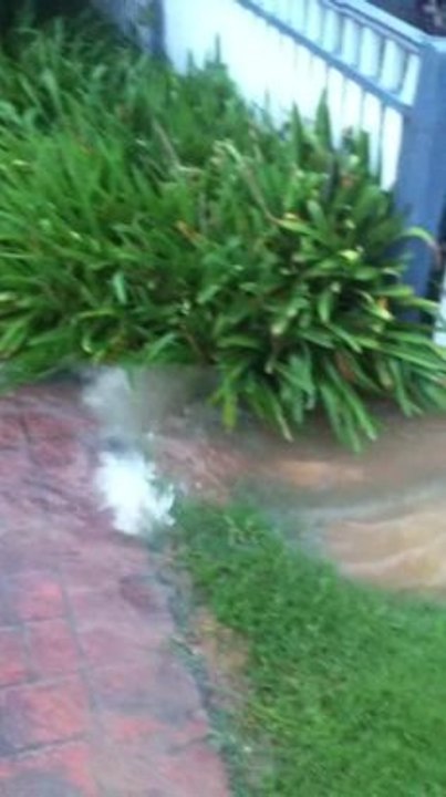 water burst