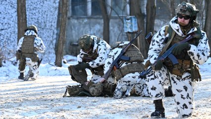 A Tchernobyl, les forces ukrainiennes se préparent à une éventuelle invasion russe