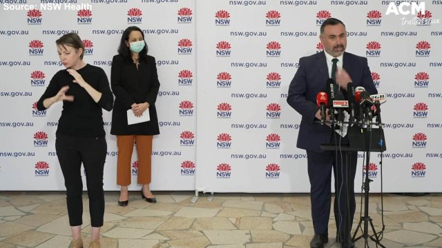 New cases in regional NSW on Friday - John Barilaro COVID-19 Press Conference | August 27, 2021, ACM