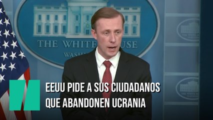 Estados Unidos pide a sus ciudadanos que abandonen Ucrania ante una posible invasión