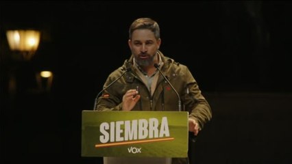 Abascal: "Nosotros si ganamos pactaremos únicamente con el Partido Popular"