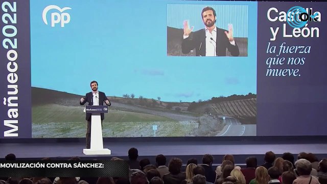 Casado cierra la campaña del 13-F apelando a la movilización contra Sánchez- O el PP o el caos