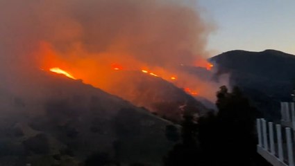 A winter heat wave sparked off-season fires in California