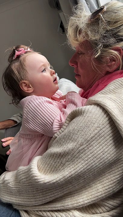 Toddler Talks With Grandma