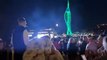 Gender reveal has Portsmouth landmark Spinnaker Tower flash pink and blue as part of triple surprise for Copnor mum