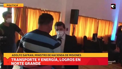 Transporte y energía, logros en Norte Grande
