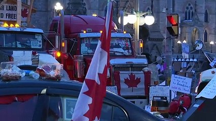 ترودو: "كل الخيارات واردة" لإنهاء الاحتجاجات على التدابير الصحية