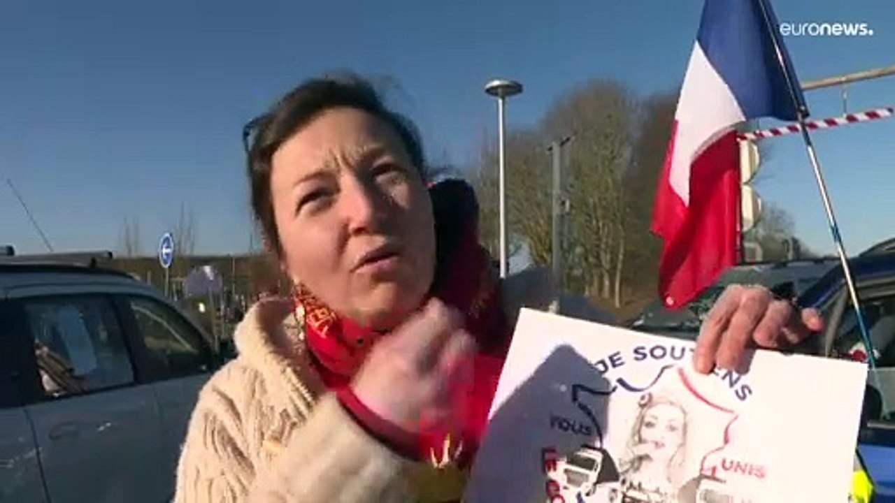 'Es geht so nicht weiter': Trucker-Proteste nehmen Kurs auf Paris