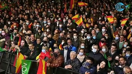 El candidato de Vox pide a Mañueco que «se aclare» y explique «con quién va a pactar»