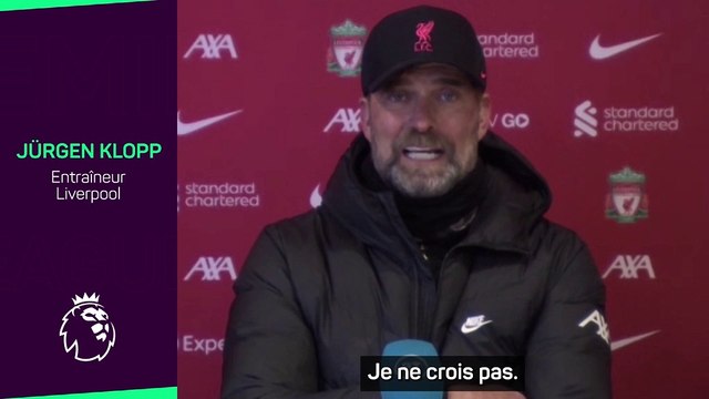 24e j. - Klopp : “Nous ne sommes pas sûrs de pouvoir rattraper City”