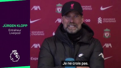 24e j. - Klopp : “Nous ne sommes pas sûrs de pouvoir rattraper City”