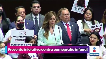 Dulce María Silva presenta iniciativa contra pornografía infantil