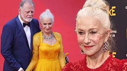 Helen Mirren says lockdown marked 'first time in 30 odd years' she had dinner with husband