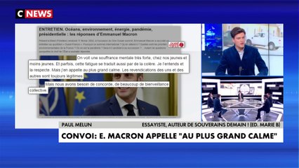 Paul Melun : «Il y a une stratégie délibérée de souffler sur les braises un court moment»