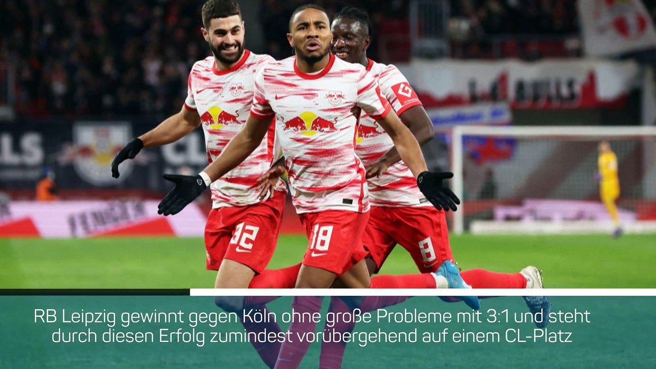 Fakten-Report: Leipzig gegen Köln ohne Probleme