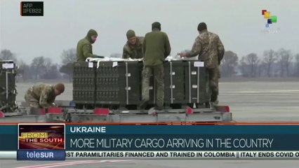 Ukraine: United States continues to send military cargo