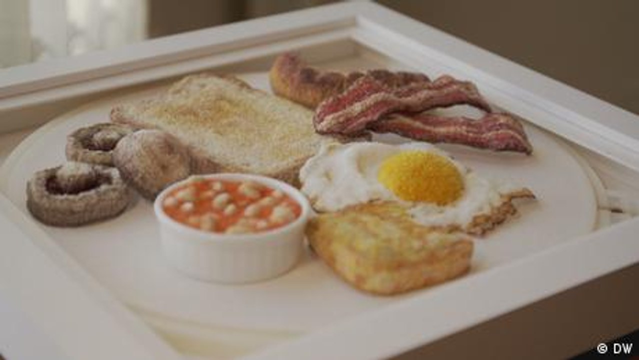 Täuschend echt: Gestickte Nahrungsmittel von Youmeng Liu