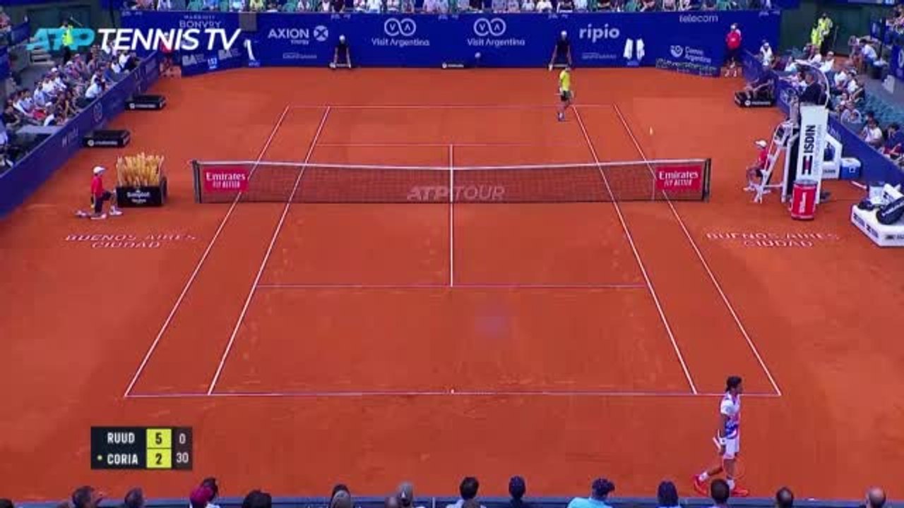 Highlights: Ruud steht souverän im Halbfinale