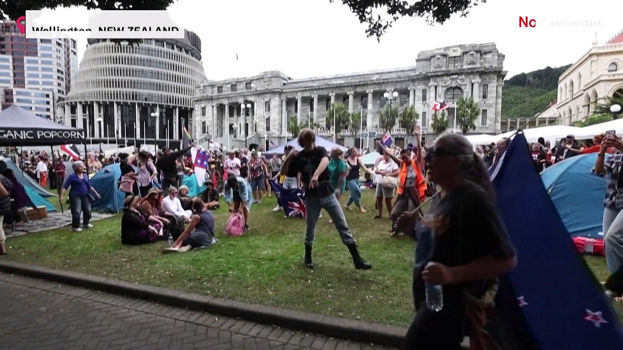 Wellington: Wieder Protest gegen Pandemiemaßnahmen